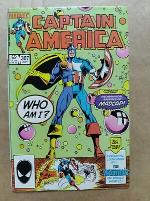 Buy CAPTAIN AMERICA #307 (1985) Direct 1st Appearance VF • 6.21£