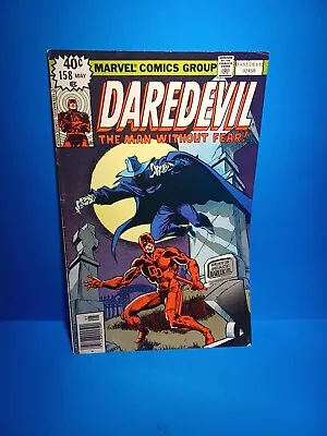 Buy Daredevil #158 1979 Bronze Age Marvel Comics 1st Frank Miller Art  ( M18 ) • 77.66£