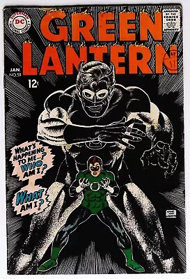 Buy Green Lantern #58 1968 DC Comics, Gil Kane Cover, 1st App. Eve Doremus • 35£