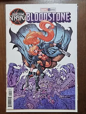 Buy Death Of Doctor Strange Bloodstone #1 (nm) Maria Wolf Variant 1st App Lyra  • 7.37£