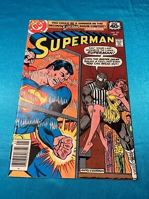 Buy Superman # 331, Jan. 1979, Master Jailer! Fine Minus Condtion • 2.33£