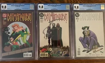 Buy Batman And Robin Adventures 8, 10 And 18, CGC 9.8's • 205.80£