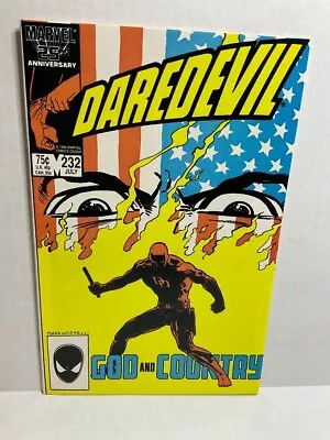 Buy Daredevil Comic Book (Issue #232) 1st Appearance Of Nuke😍 • 19.45£