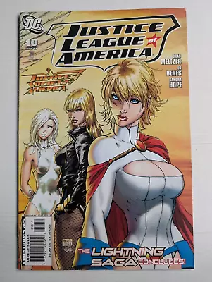 Buy Justice League Of America #10 - Michael Turner Power Girl Cover, 2007, DC Comic • 4.50£