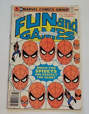 Buy 1979 Fun And Games #3 Comic Book New Bag And Board • 4.65£