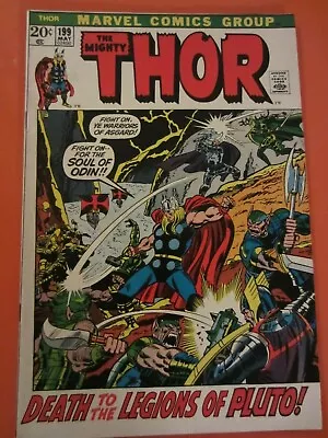 Buy Marvel - THE MIGHTY THOR #199, 1ST APP. OF EGO-PRIME (1972) Buscema Art • 11.64£