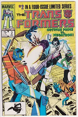 Buy Transformers #2, Marvel Comics 1984 VF 8.0 Michael Golden Cover. • 15.53£
