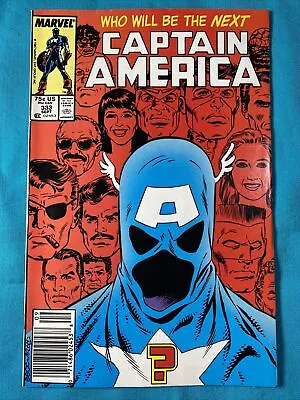 Buy Captain America #333 (Marvel 1987) 1st John Walker As CapNewsstand! Zeck Cover! • 23.30£