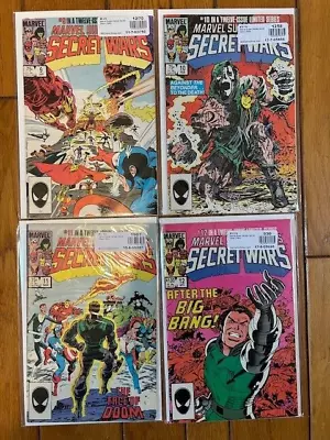 Buy Marvel Super Heroes Secret Wars 1984 Lot Issues 9-12 • 27.96£