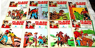Buy 9 Flash Rider Comics  True Crime Canada Western Adventure 1st Ed-#10 Spanish • 16.39£