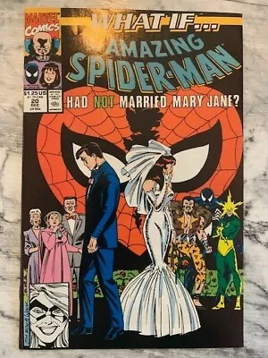 Buy What If? 20 Amazing Spiderman Had Not Married Mary Jane Marvel 1990 NM Key Rare • 24.99£