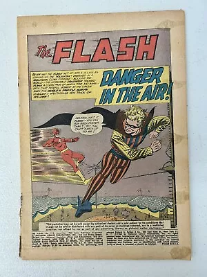 Buy The Flash Danger In The Air No. 113 Comic Book 1960 • 23.30£