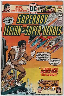 Buy Superboy Comic Book #216 DC Comics 1976 GOOD • 2.72£