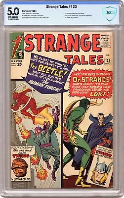 Buy Strange Tales #123 CBCS 5.0 1964 23-0AF5128-035 • 194.50£