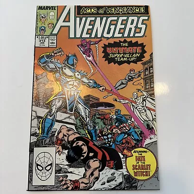 Buy * AVENGERS # 313 * Copper Age Marvel Comics 1990 … VF/NM … Combine Shipping ! • 1.55£