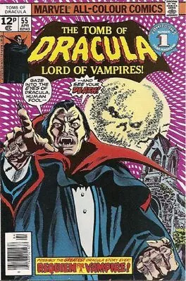 Buy Tomb Of Dracula (Vol 1) #  55 (FN+) (Fne Plus+) Price VARIANT Marvel Comics ORIG • 13.24£