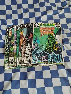 Buy Saga Of The Swamp Thing 23-25, 27-31 + Annual 2 • 50£