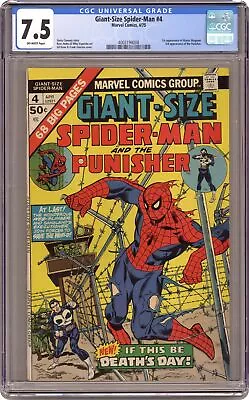 Buy Giant Size Spider-Man #4 CGC 7.5 1975 4003194008 • 151.44£