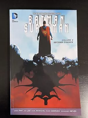 Buy DC Comics New 52 Graphic Novel Batman Superman Volume 3 Second Chance 2014 • 9.99£