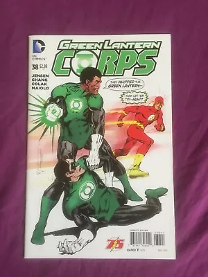 Buy Free P & P; 'Modern Muck' - Green Lantern Corps #38 - Flash Variant Cover! • 4.99£