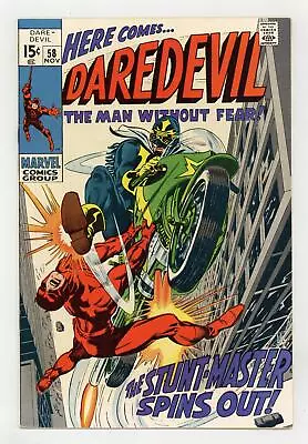 Buy Daredevil #58 FN/VF 7.0 1969 • 23.30£