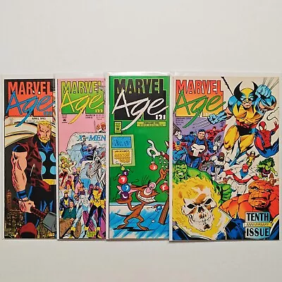 Buy Marvel Age: #120-123 (120, 121, 122, 123) Series SET Comic Lot 1993 VF • 6.12£