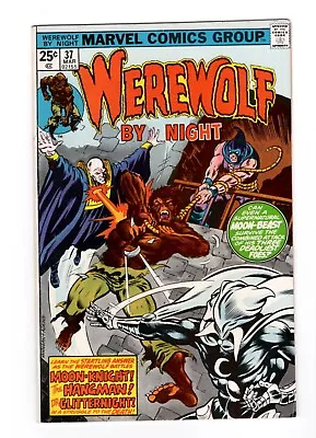 Buy Werewolf By Night #37, FN 6.0, 3rd Appearance Moon Knight • 48.24£