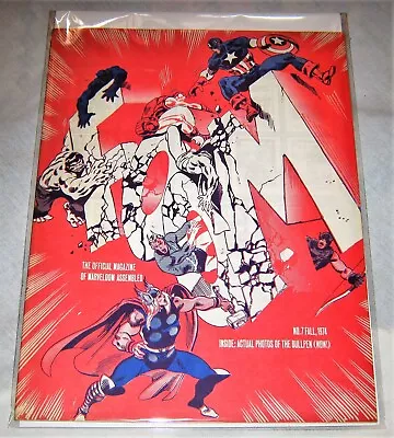 Buy FOOM #7 Avengers Captain America 1974 Marvel Comics Dave Cockrum Art MCU Vintage • 34£