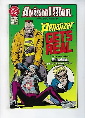 Buy ANIMAL MAN # 45 (DC Comics, Veitch/Dillon/Bolland Cvr. MAR 1992) NM- • 2.95£