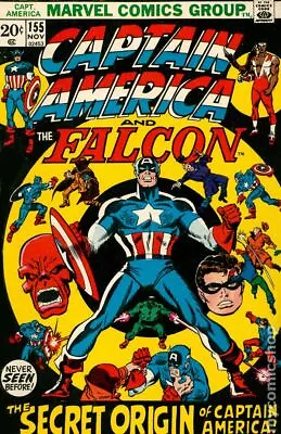 Buy Captain America #155 VG 1972 Stock Image • 10.87£