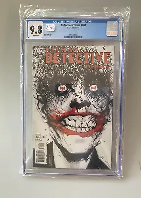 Buy Cgc 9.8 Nm+ Detective Comics #880 D.c. Comics 9/2011 1st Print Classic Cover • 543.82£