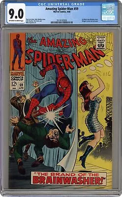 Buy Amazing Spider-Man #59 CGC 9.0 1968 2019192005 • 392.19£