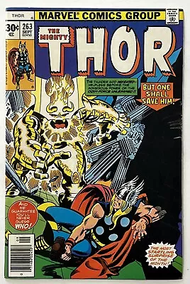 Buy Thor #263 - Marvel Comics 1977 - VG • 2.68£