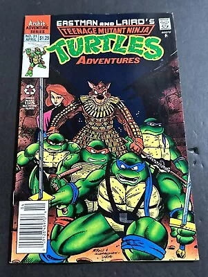 Buy Teenage Mutant Ninja Turtles Adventures #31  Newsstand Archie Comics 1992  7.5 • 7.77£