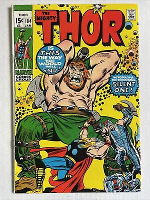 Buy Thor 184 F+ 1971 Marvel Comics Silent One • 31.06£