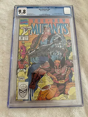 Buy New Mutants #94 - CGC 9.8 - White Pages - Marvel Comics 1990 • 139.75£