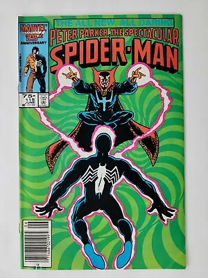 Buy Peter Parker, The Spectacular Spider-Man #115 (Marvel 1986) Newsstand • 6.22£