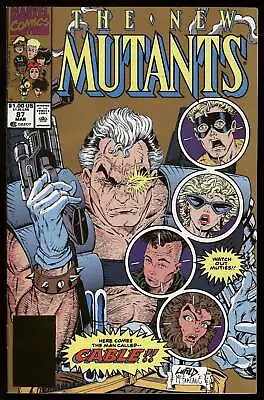 Buy New Mutants #86 Marvel 1990 (NM-) 1st App Of Cable! 2nd Printing L@@K! • 13.97£