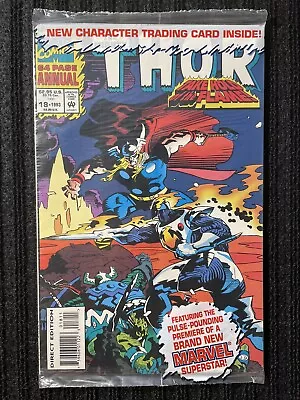 Buy Thor Annual #18 1993 Polybagged: The Flame Trading Card • 3.73£