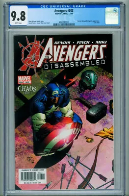 Buy Avengers #503  2004 - Marvel -CGC 9.8 - Comic Book • 70.67£