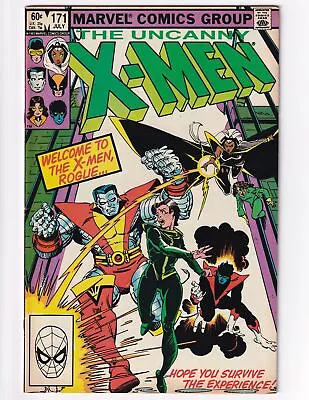 Buy Uncanny X-Men #171 Marvel Comic Book Claremont 1983 Rogue Joins The Team Binary • 15.52£