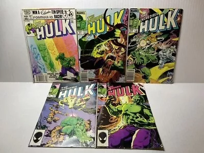 Buy The Incredible HULK Comic Books (Issue 267, 301, 305, 312 & 313) 1st Series😍 • 19.42£