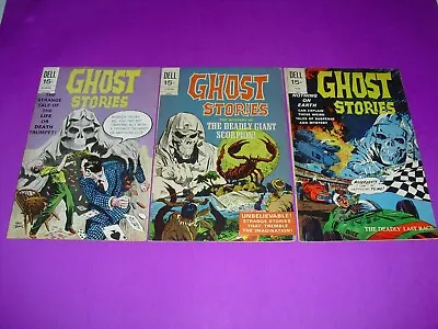 Buy Ghost Stories #31 32 & 33 All Around FINE FN 6.0 COND 1972! Dell Unrestored A684 • 11.87£