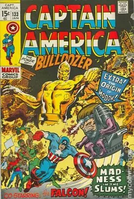 Buy Captain America #133 VG+ 4.5 1971 Stock Image • 12.43£