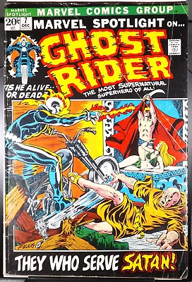 Buy MARVEL SPOTLIGHT #7 VG/FN 3rd Appearance Ghost Rider 1972 MCU Marvel Comics • 23.26£