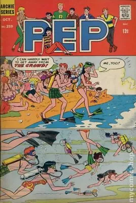 Buy Pep Comics #210 GD/VG 3.0 1967 Stock Image Low Grade • 2.72£