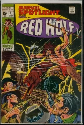 Buy Marvel Comics MARVEL SPOTLIGHT #1 RED WOLF FN 6.0 • 7.76£