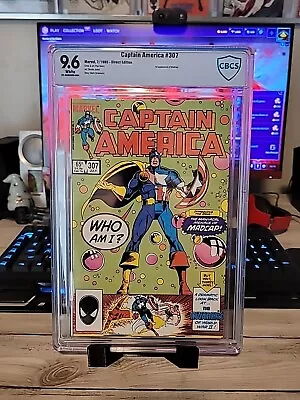 Buy Captain America #307 (1985)  1st Appearance Of MADCAP! Deadpool 3?  CBCS 9.6 • 69.89£