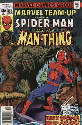 Buy Marvel Team-Up #68 FN; Marvel | Spider-Man Man-Thing - We Combine Shipping • 19.43£