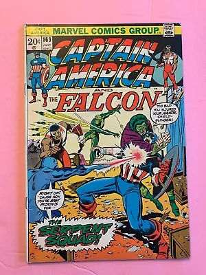 Buy Captain America #163 - Jul 1973 - Vol.1 - Marvel - Minor Key - 6.0 FN • 8.70£
